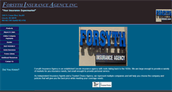 Desktop Screenshot of forsythins.com